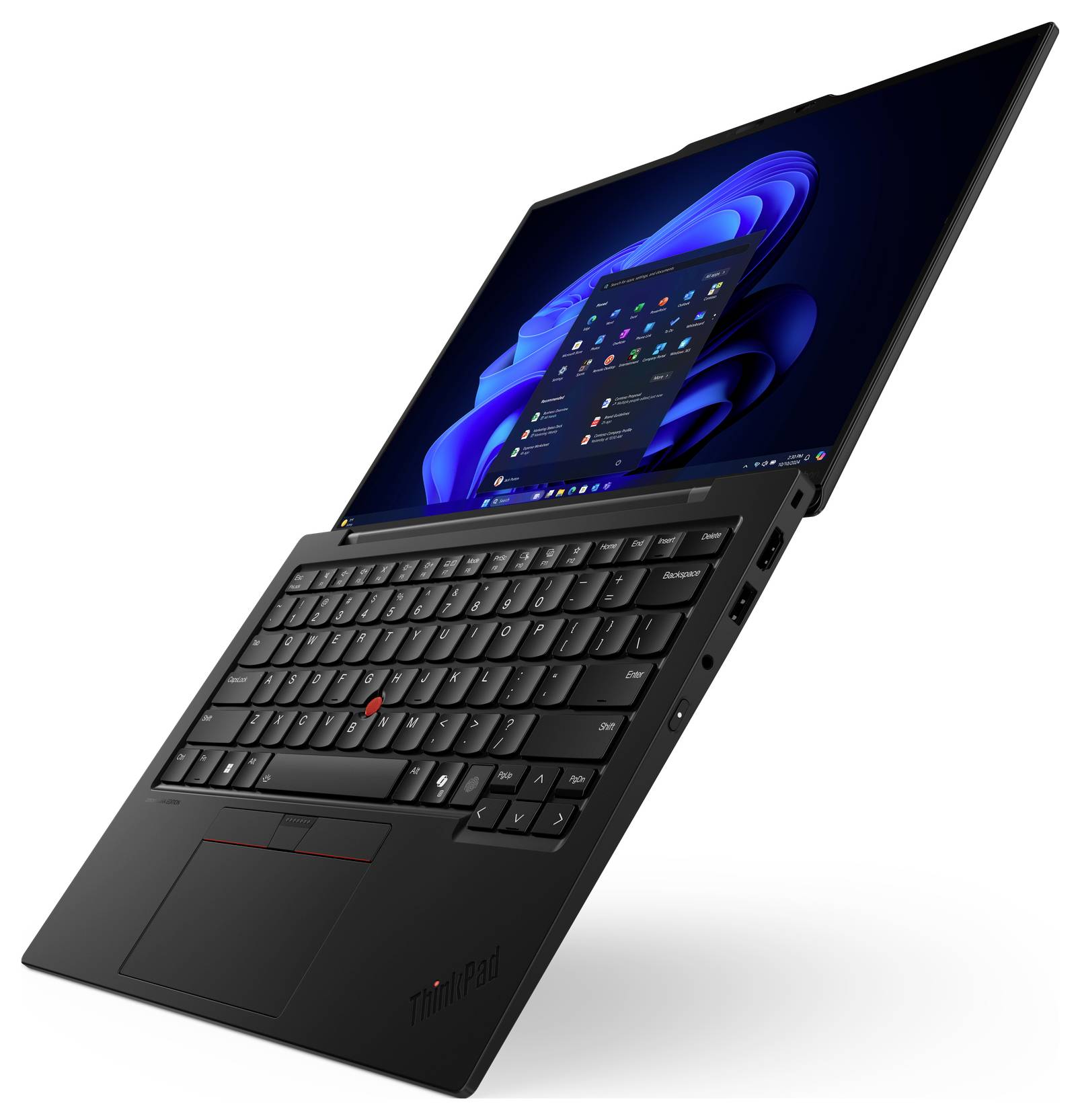 Lenovo Notebook ThinkPad X1 G13 35.6 cm (14 Zoll) WUXGA Intel® Core™ Ultra 5 (Series 2) 225U 16 GB RAM 512 GB SSD Deutsch, QWERTZ Schwarz