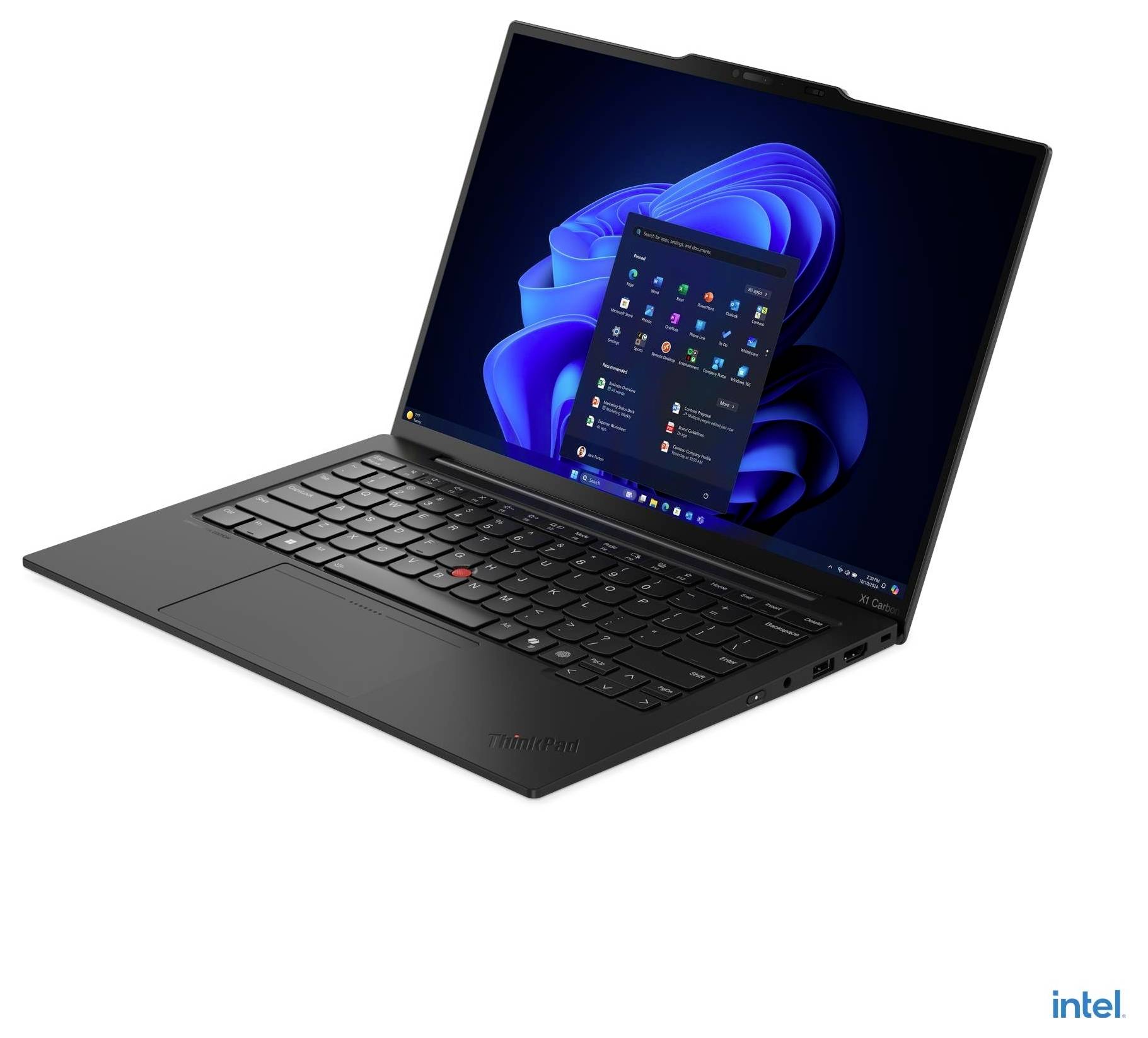 Lenovo Notebook ThinkPad X1 Carbon Gen 13 Aura Edition 35.6 cm (14 Zoll) WUXGA Intel® Core™ Ultra 7 258V 32 GB RAM 1 TB SSD Deutsch, QWERTZ