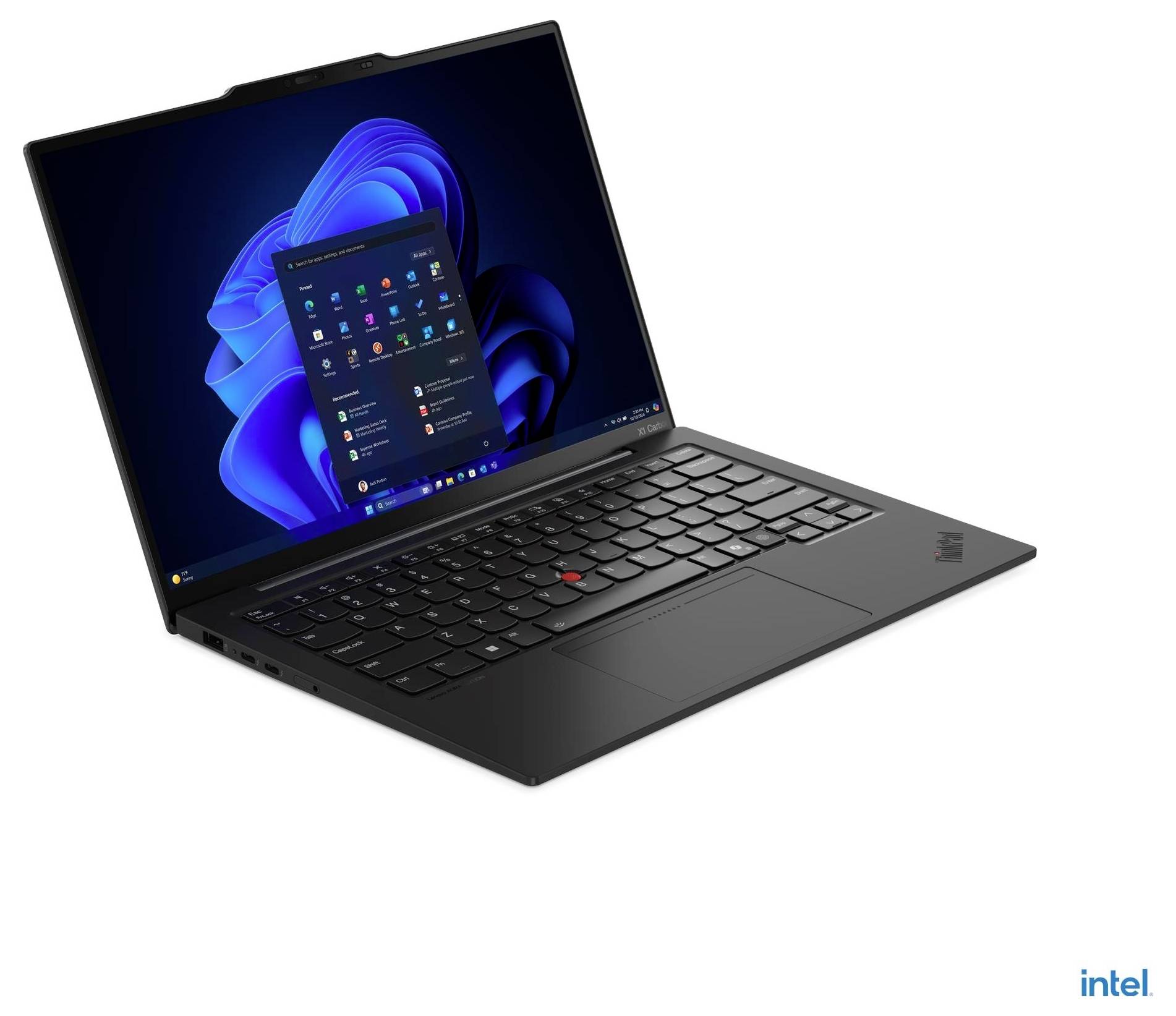 Lenovo Notebook ThinkPad X1 Carbon Gen 13 Aura Edition 35.6 cm (14 Zoll) WUXGA Intel® Core™ Ultra 7 258V 32 GB RAM 1 TB SSD Deutsch, QWERTZ