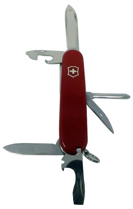 Victorinox Hiker 1.4613 Schweizer Taschenmesser Anzahl Funktionen 13 Rot