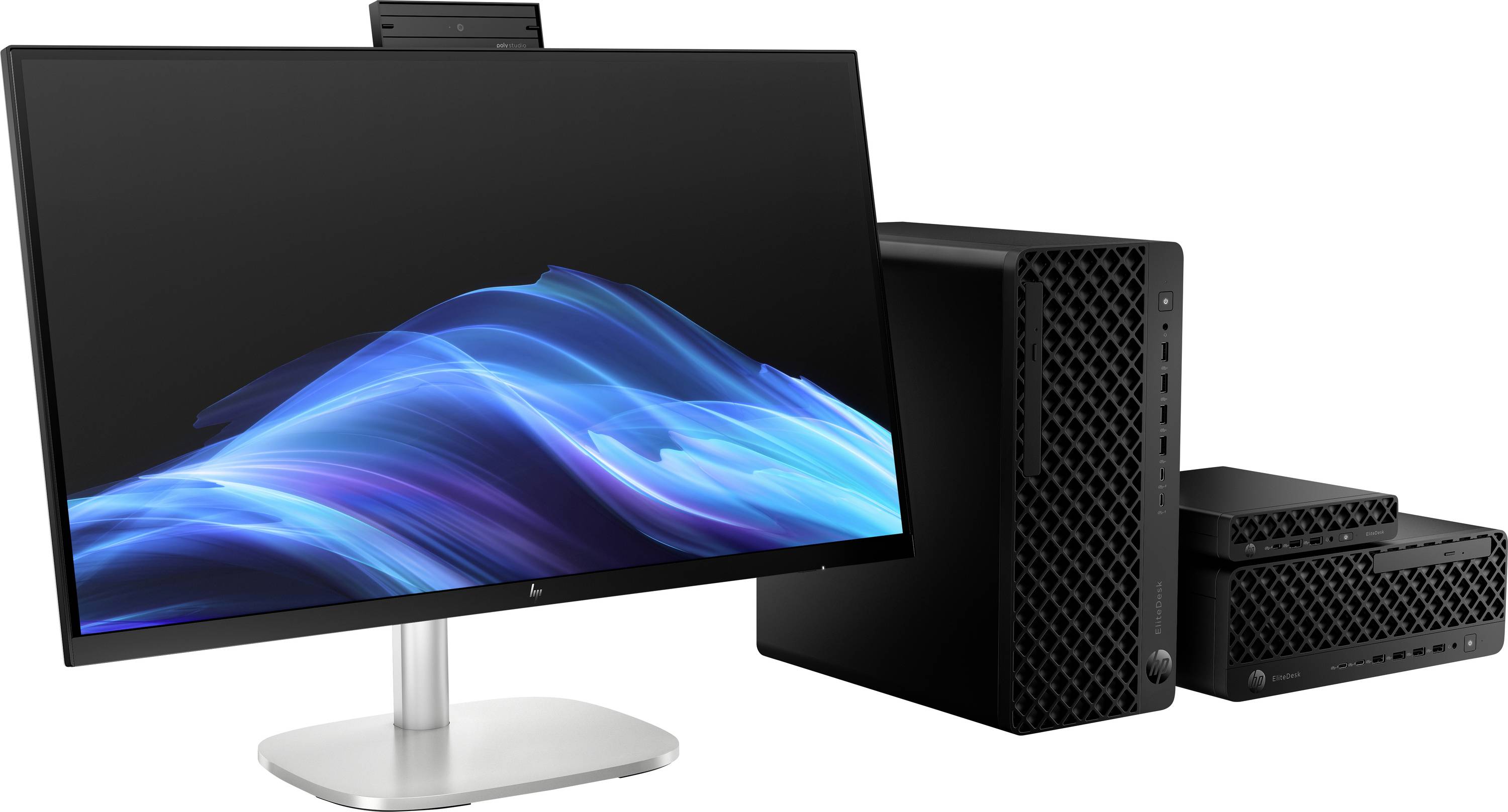 HP Desktop PC EliteDesk SFF 8 G1i Intel® Core™ Ultra 7 (Series 2) 265 5.3 GHz 32 GB RAM 512 GB SSD Nvidia RTX™ A400 99M78ET
