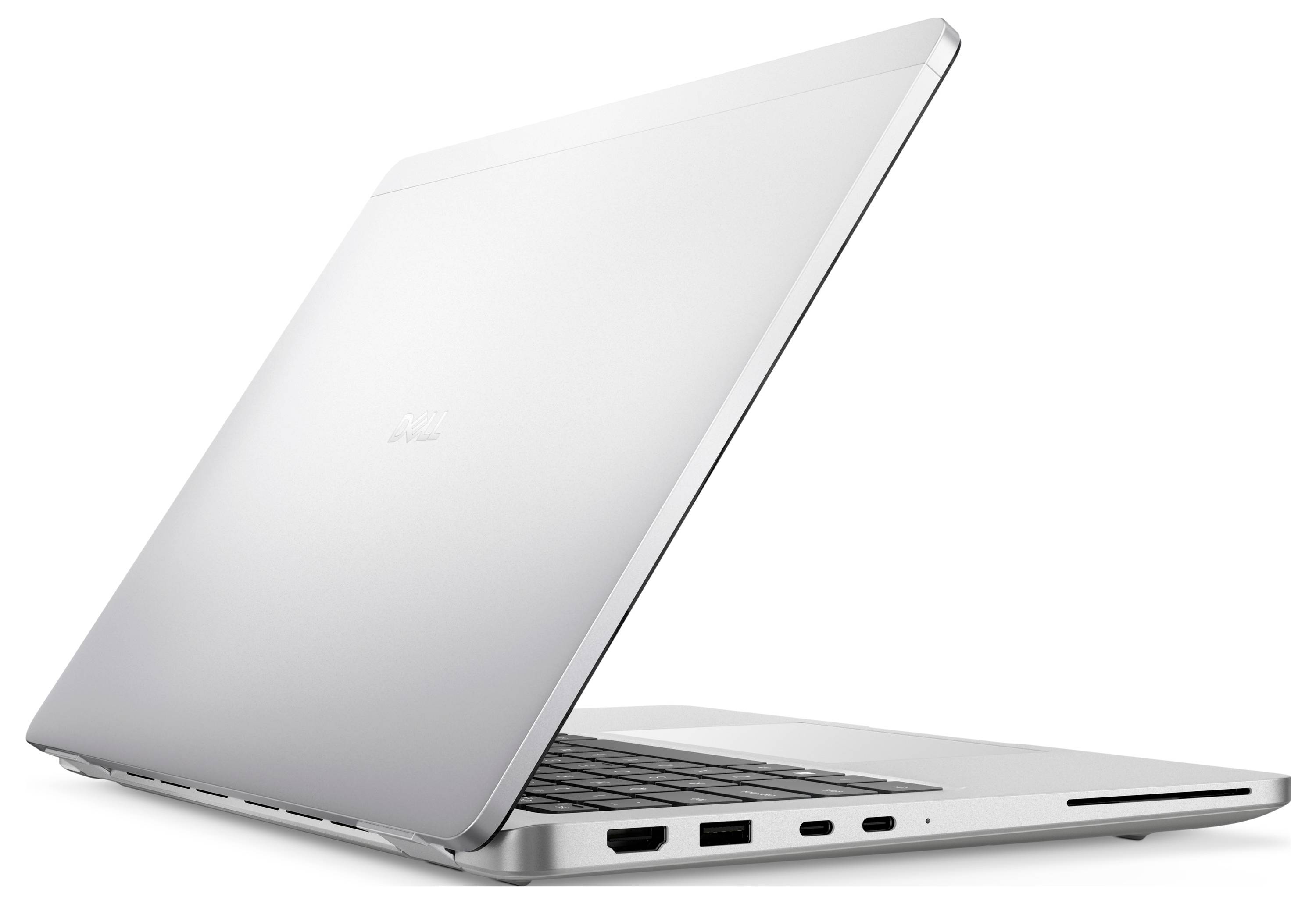 Dell Notebook Pro 13 Plus PB13250 33.8 cm (13.3 Zoll) WUXGA Intel® Core™ Ultra 5 (Series 2) 235U 16 GB RAM 512 GB SSD Deutsch, QWERTZ Alumi