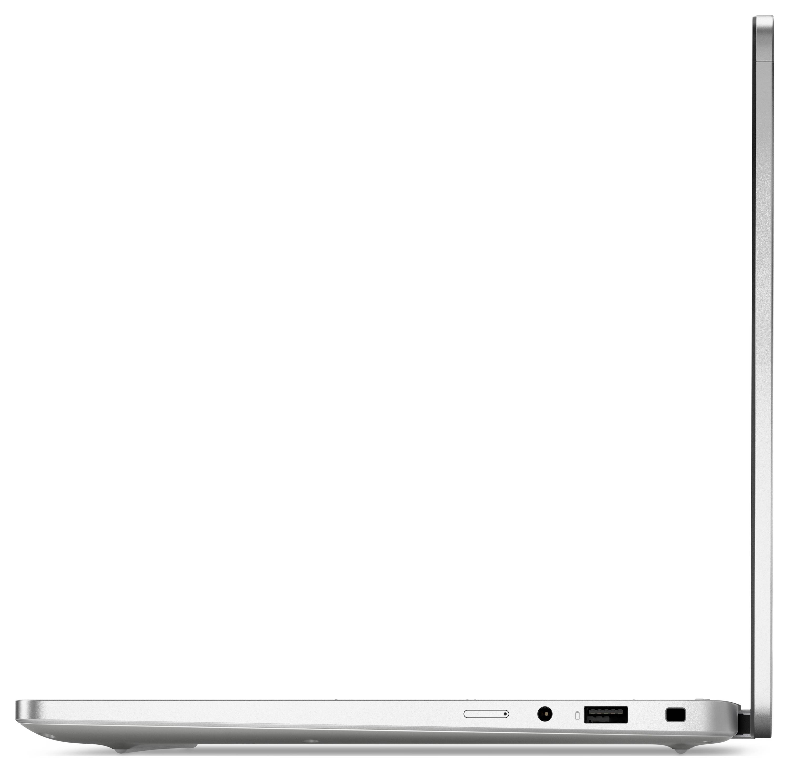 Dell Notebook Pro 13 Plus PB13250 33.8 cm (13.3 Zoll) WUXGA Intel® Core™ Ultra 5 (Series 2) 235U 16 GB RAM 512 GB SSD Deutsch, QWERTZ Alumi