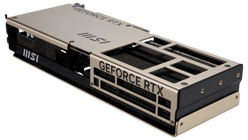 MSI Grafikkarte Nvidia GeForce RTX 5070 Ti 16G Inspire 3X OC 16GB GDDR7-RAM PCIe x16 HDMI®, DisplayPort Übertaktet / Overclocked