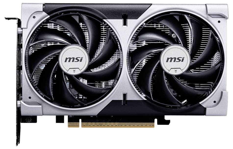 MSI Grafikkarte Nvidia GeForce RTX 5060 8G Ventus 2X OC 8GB GDDR7-RAM PCIe x8 HDMI®, DisplayPort Übertaktet / Overclocked
