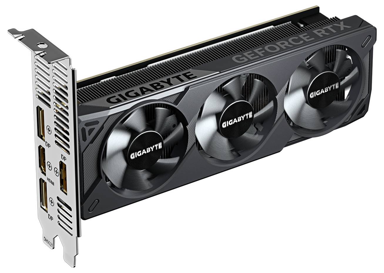 Gigabyte Grafikkarte Nvidia GeForce RTX 5060 GeForce RTX 5060 8GB GDDR7-RAM PCIe x8 Low Profile, Übertaktet / Overclocked, Vulkan