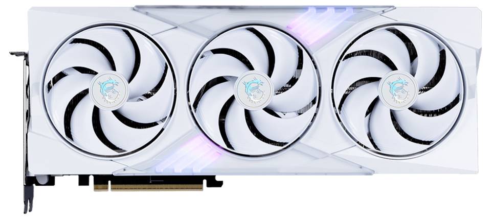 MSI Grafikkarte Nvidia GeForce RTX 5070 Ti Gaming Trio OC White 16GB GDDR7-RAM PCIe x16 HDMI®, DisplayPort NVIDIA G-Sync