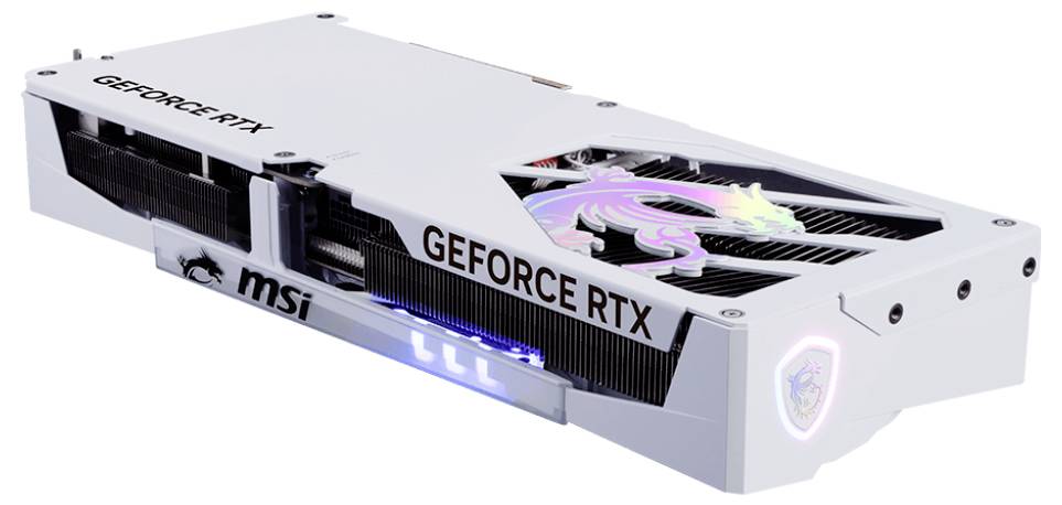 MSI Grafikkarte Nvidia GeForce RTX 5070 Ti Gaming Trio OC White 16GB GDDR7-RAM PCIe x16 HDMI®, DisplayPort NVIDIA G-Sync