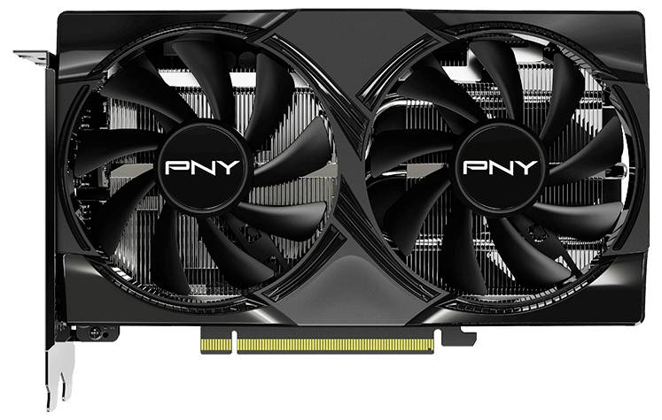 PNY Grafikkarte Nvidia GeForce RTX 5060 GeForce RTX 5060 8GB GDDR7-RAM PCIe x8 HDMI®, DisplayPort Übertaktet / Overclocked