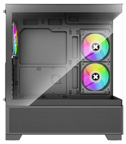 Xilence Beam X218.ARGB Case Bl Midi-Tower Gehäuse Schwarz