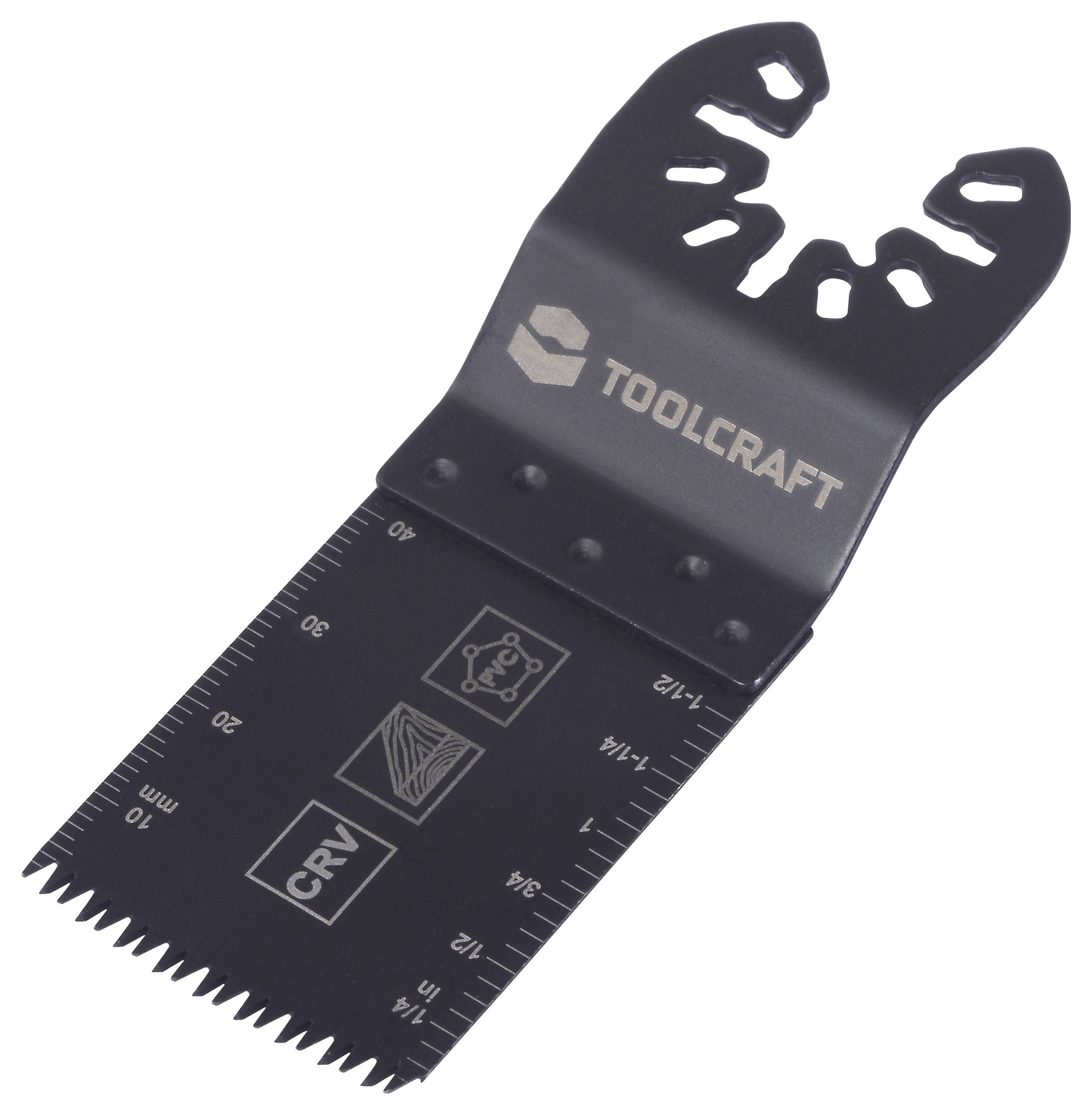 TOOLCRAFT TO-10283853 Chrom-Vanadium Stahl Multifunktionswerkzeug-Zubehör-Set 32mm 10St.