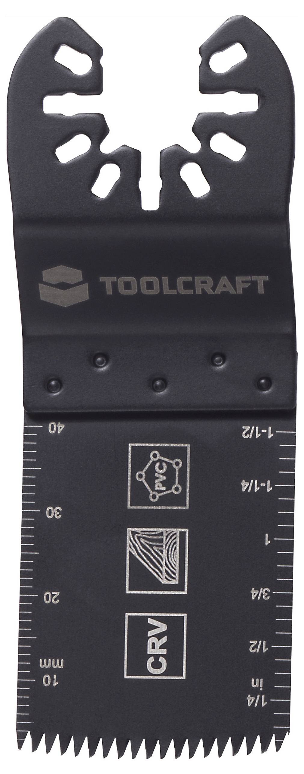 TOOLCRAFT TO-10283853 Chrom-Vanadium Stahl Multifunktionswerkzeug-Zubehör-Set 32mm 10St.