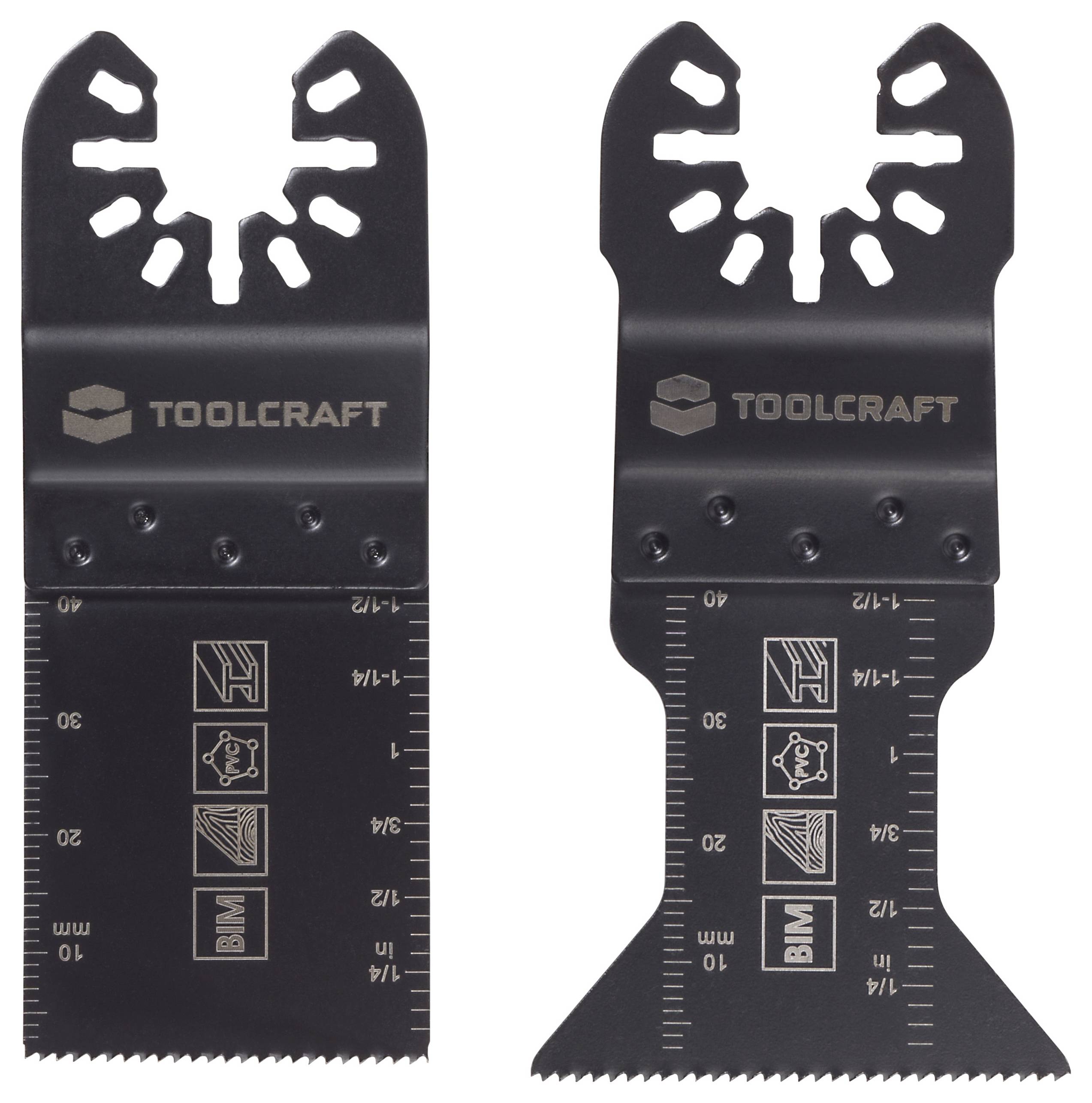 TOOLCRAFT TO-10283859 Bimetall Multifunktionswerkzeug-Zubehör-Set 6St.