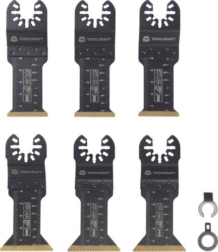 TOOLCRAFT TO-10283862 Bimetall Multifunktionswerkzeug-Zubehör-Set 3 Set