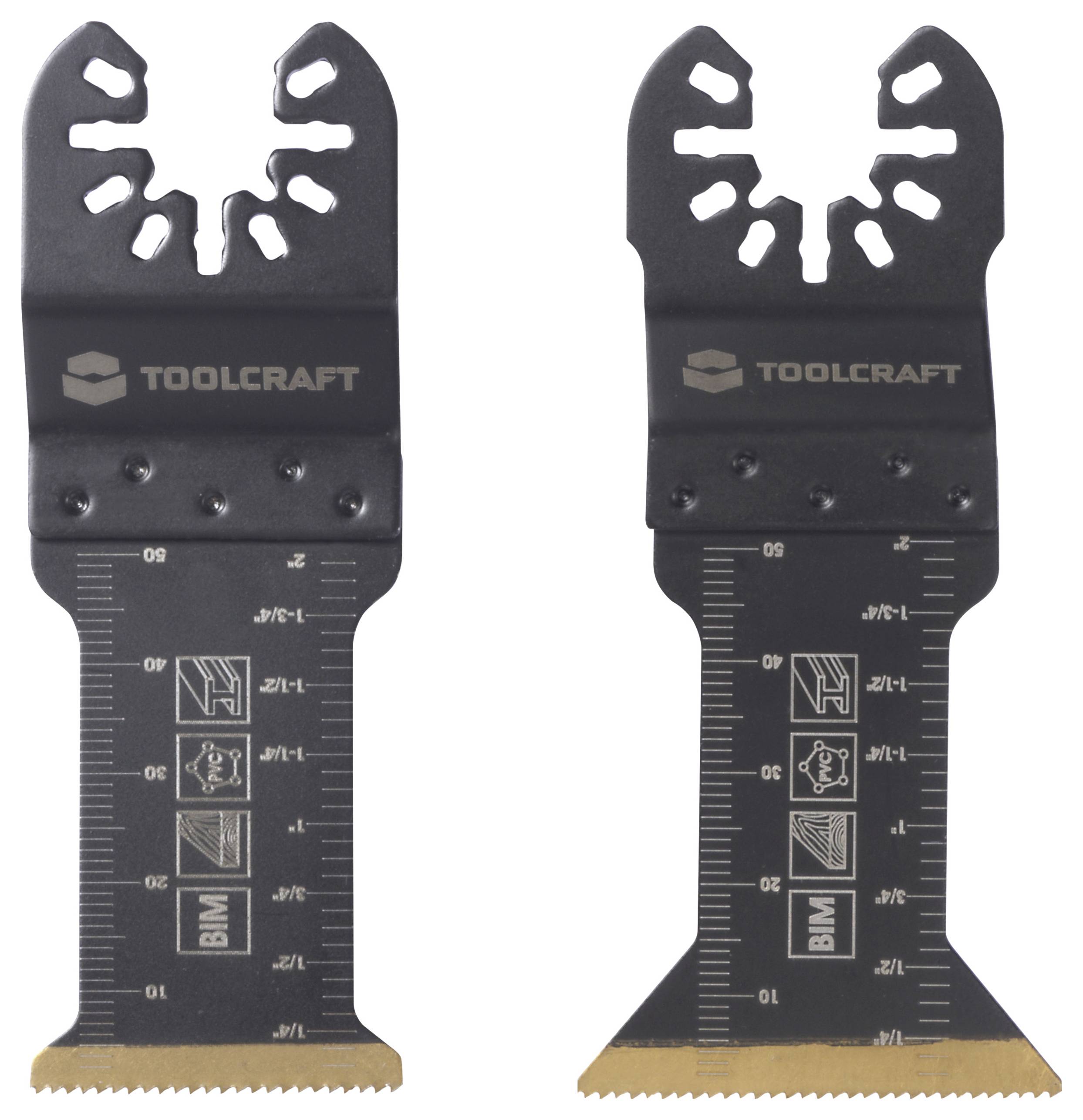 TOOLCRAFT TO-10283862 Bimetall Multifunktionswerkzeug-Zubehör-Set 3 Set