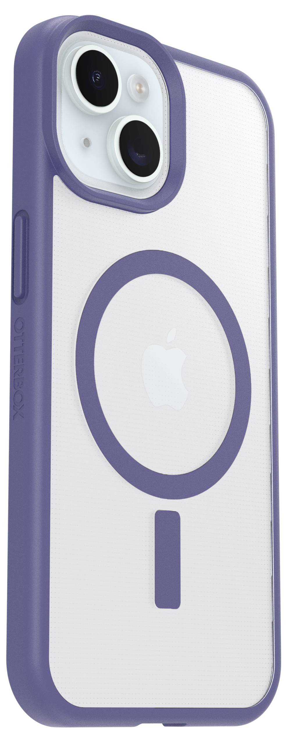 Otterbox React MagSafe für iPhone 16e/15/14/13 clear/purple Backcover Apple iPhone 13, iPhone 14, iPhone 15, iPhone 16e