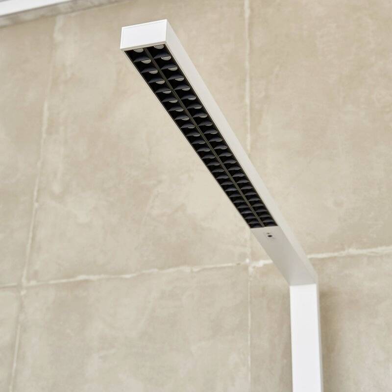 LEDmaxx Linus SLW3 LED-Standleuchte LED 80W EEK: D (A - G) Weiß