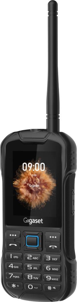 Gigaset GLX 8 ACTIVE Outdoor-Handy Schwarz