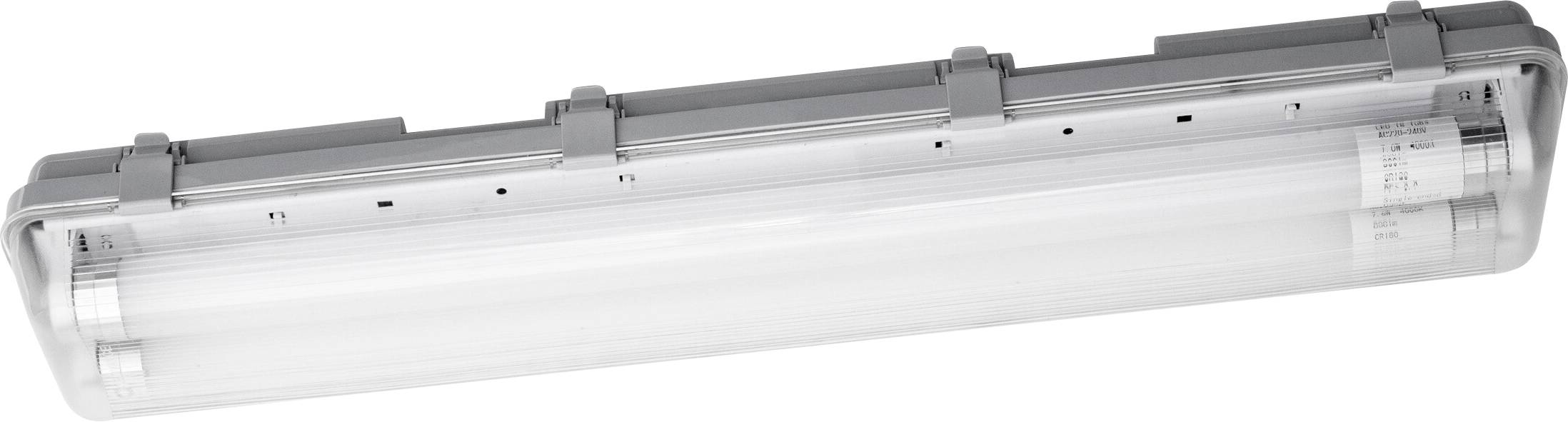 OSRAM HOMELIGHTING Submarine 2 x 7W 4000K LED-Feuchtraumleuchte G13 14.00W Kaltweiß Grau