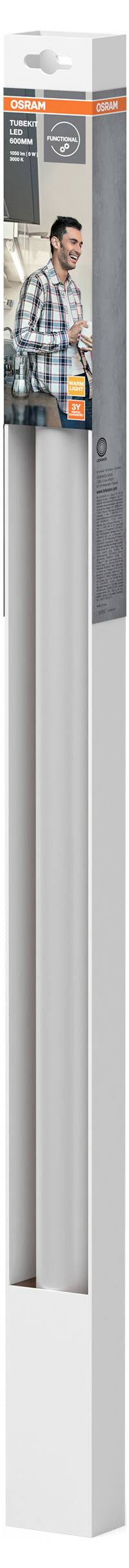 OSRAM HOMELIGHTING TubeKIT LED 600mm 8.9W 3000K LED-Lichtleiste 8.90W Warmweiß