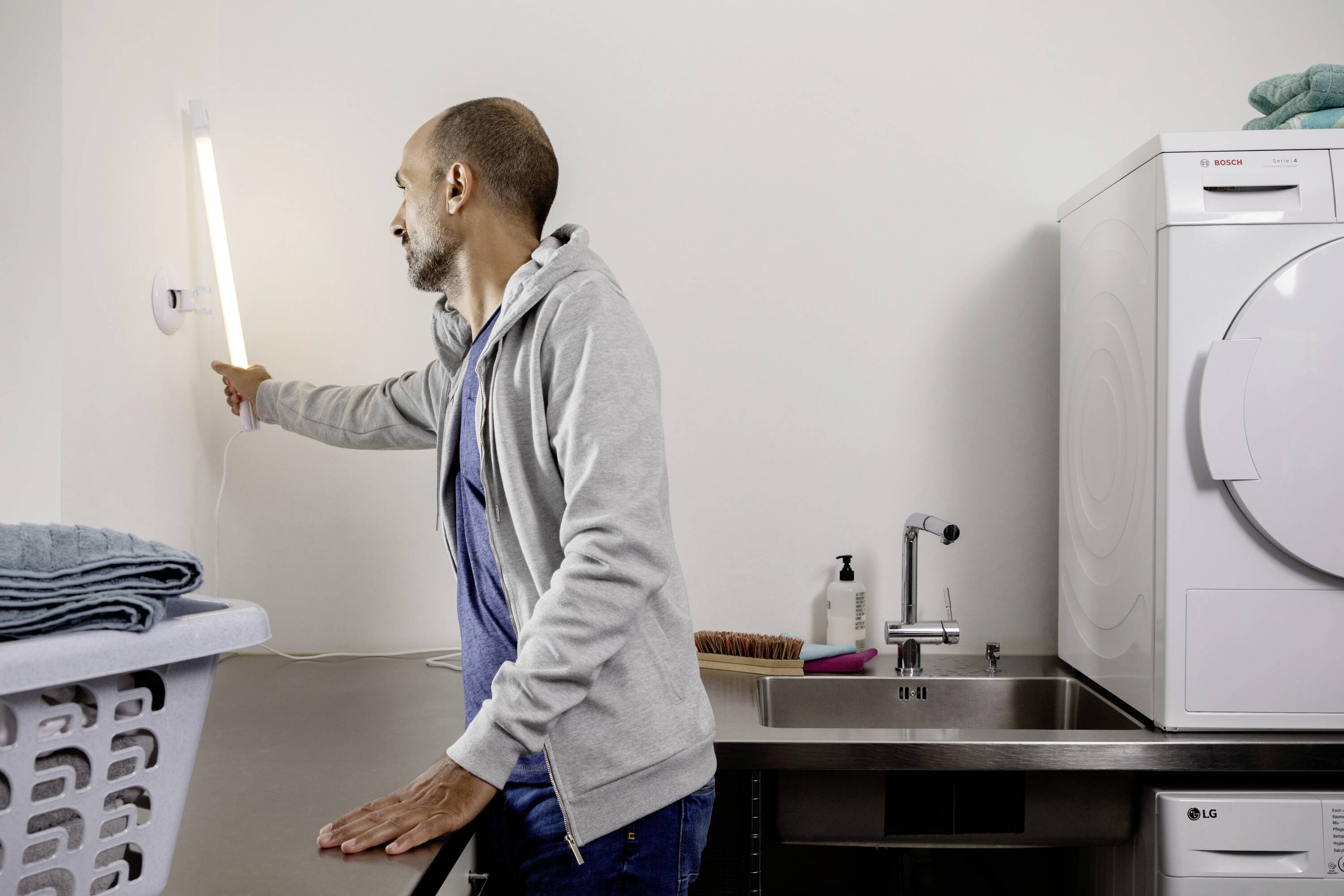 OSRAM HOMELIGHTING TubeKIT LED 1500mm 21.5W 4000K LED-Lichtleiste 21.50W Kaltweiß