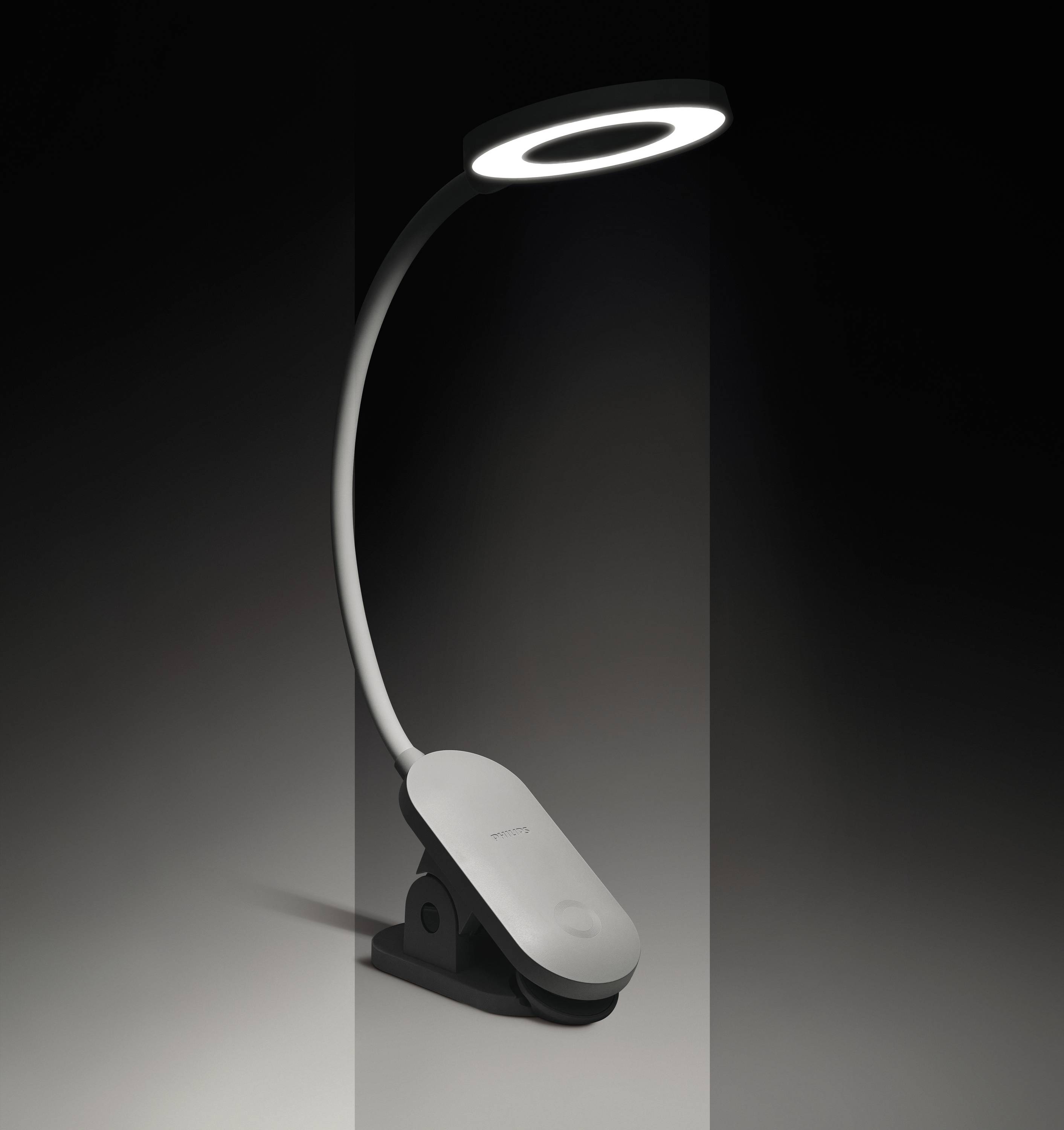 Philips LED Forys Clip DSK206 8720169194397 LED-Akku-Tischlampe LED LED fest eingebaut 5 W Weiß