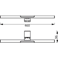Philips LED Edison DSK204 8719514420434 LED Bildschirmleuchte LED LED fest eingebaut 4.5 W Schwarz Philips LED Edison DSK204 8719514420434 LED Bildschirmleuchte LED LED fest eingebaut 4.5 W Schwarz