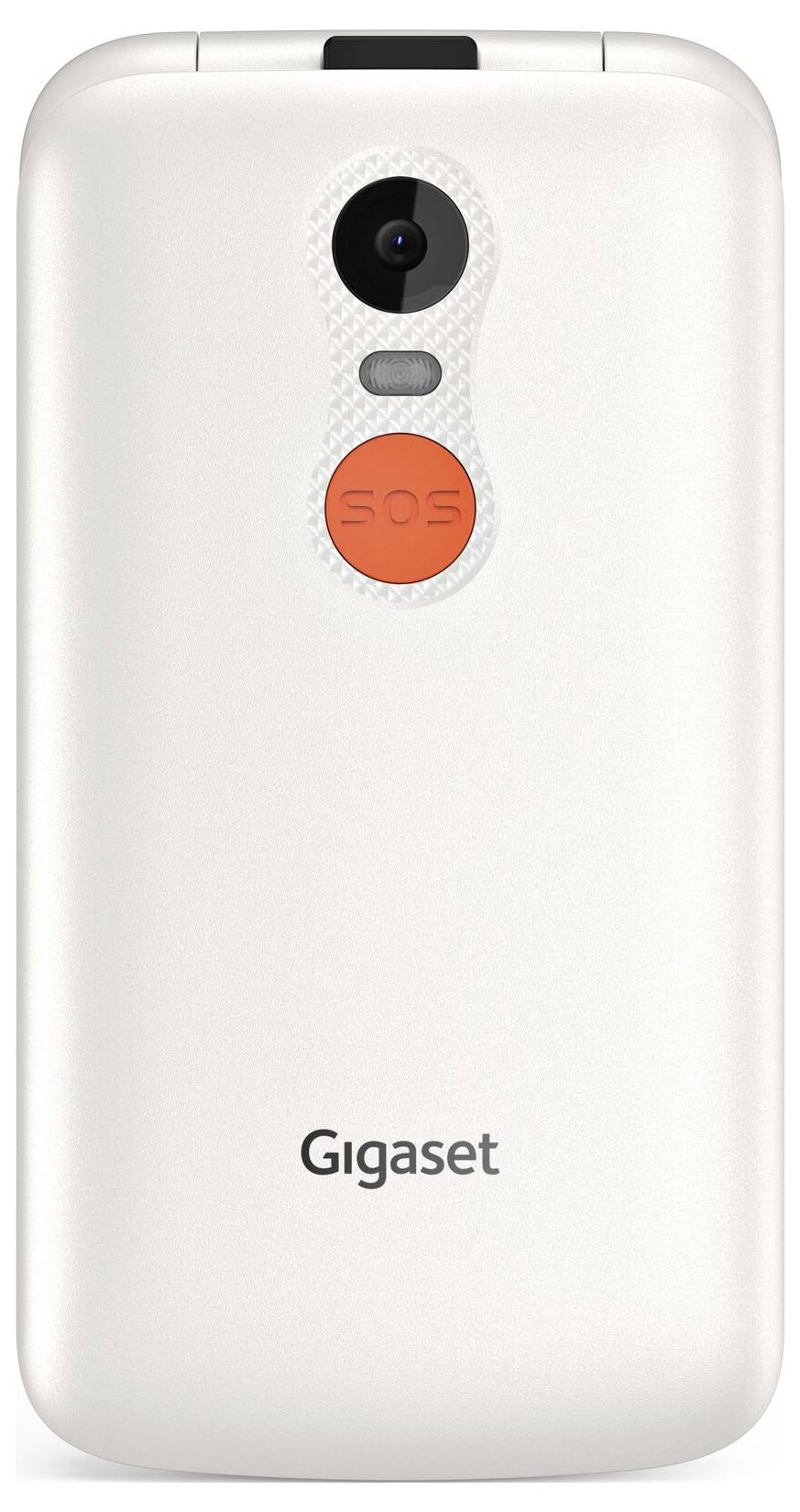 Gigaset GL595 Handy SOS Taste, Spritzwassergeschützt, Staubgeschützt Weiß