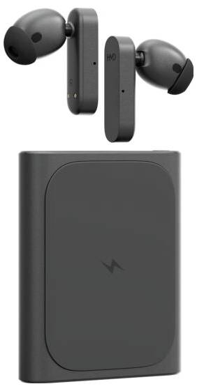 HMD Amped Buds In Ear Kopfhörer Bluetooth® Schwarz Mikrofon-Rauschunterdrückung Schweißresistent Sport