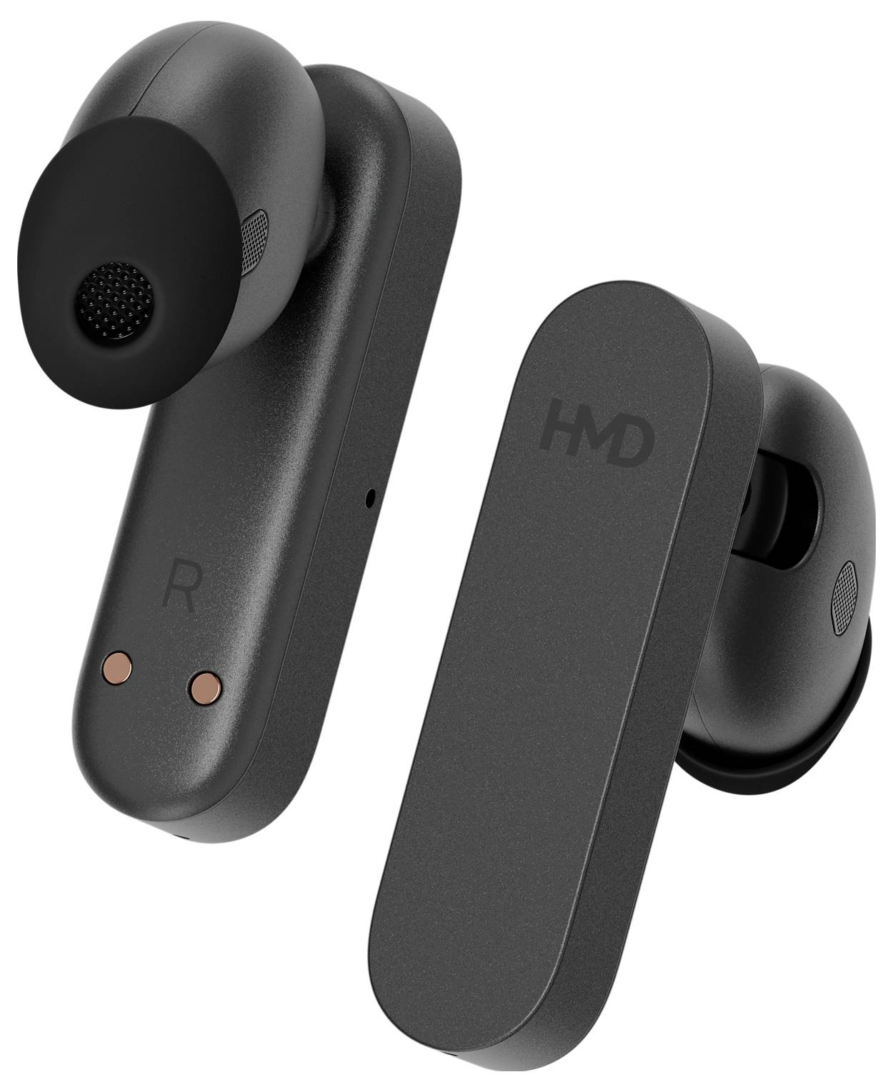 HMD Amped Buds In Ear Kopfhörer Bluetooth® Schwarz Mikrofon-Rauschunterdrückung Schweißresistent Sport