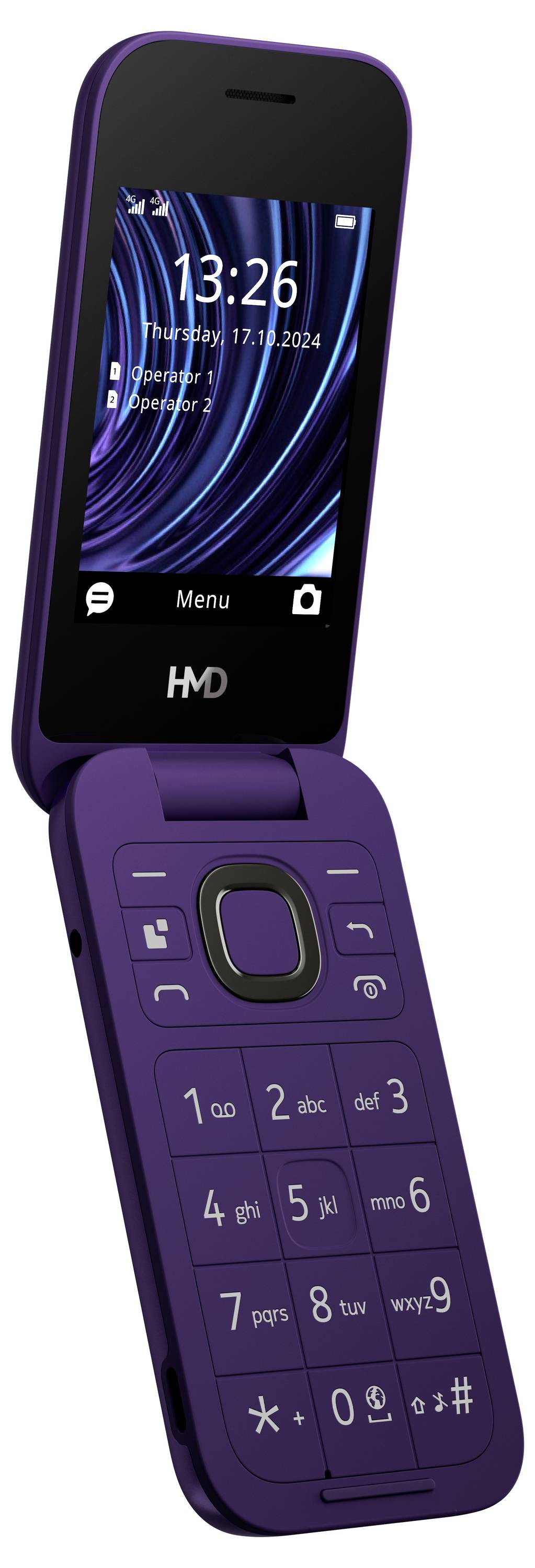 HMD 2660 Flip Violett 7.1cm (2.8 Zoll) Klapp-Handy