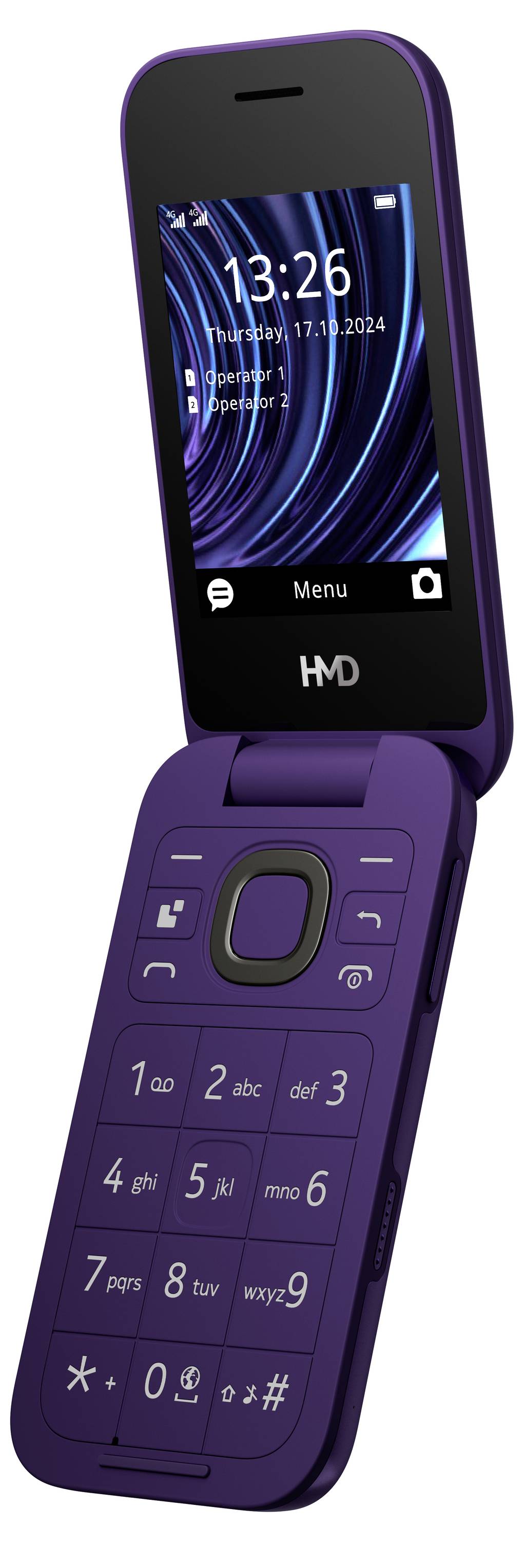 HMD 2660 Flip Violett 7.1cm (2.8 Zoll) Klapp-Handy