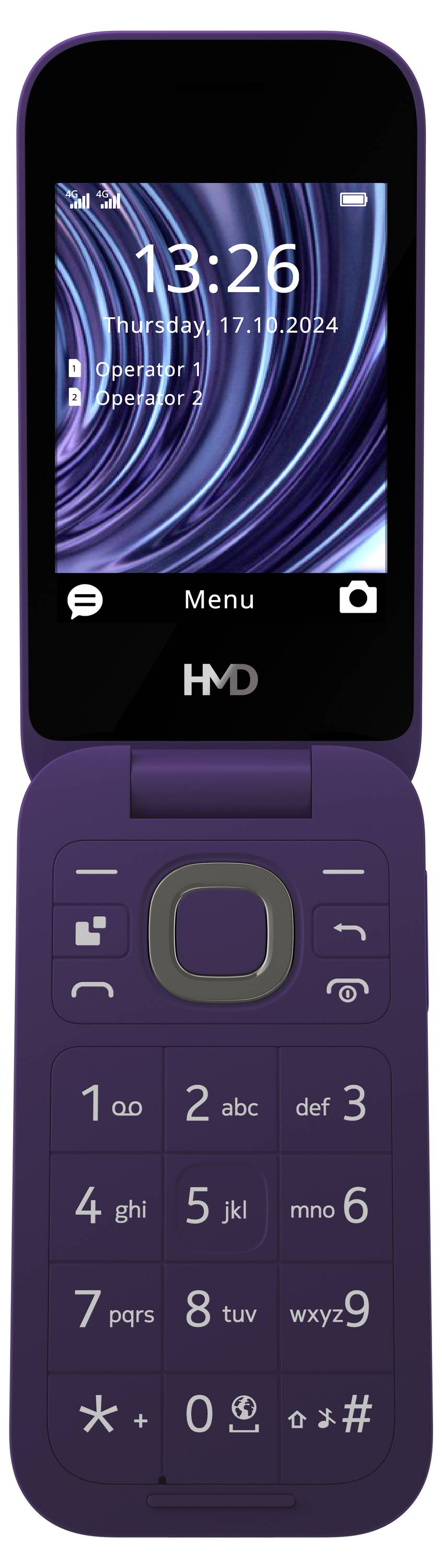 HMD 2660 Flip Violett 7.1cm (2.8 Zoll) Klapp-Handy