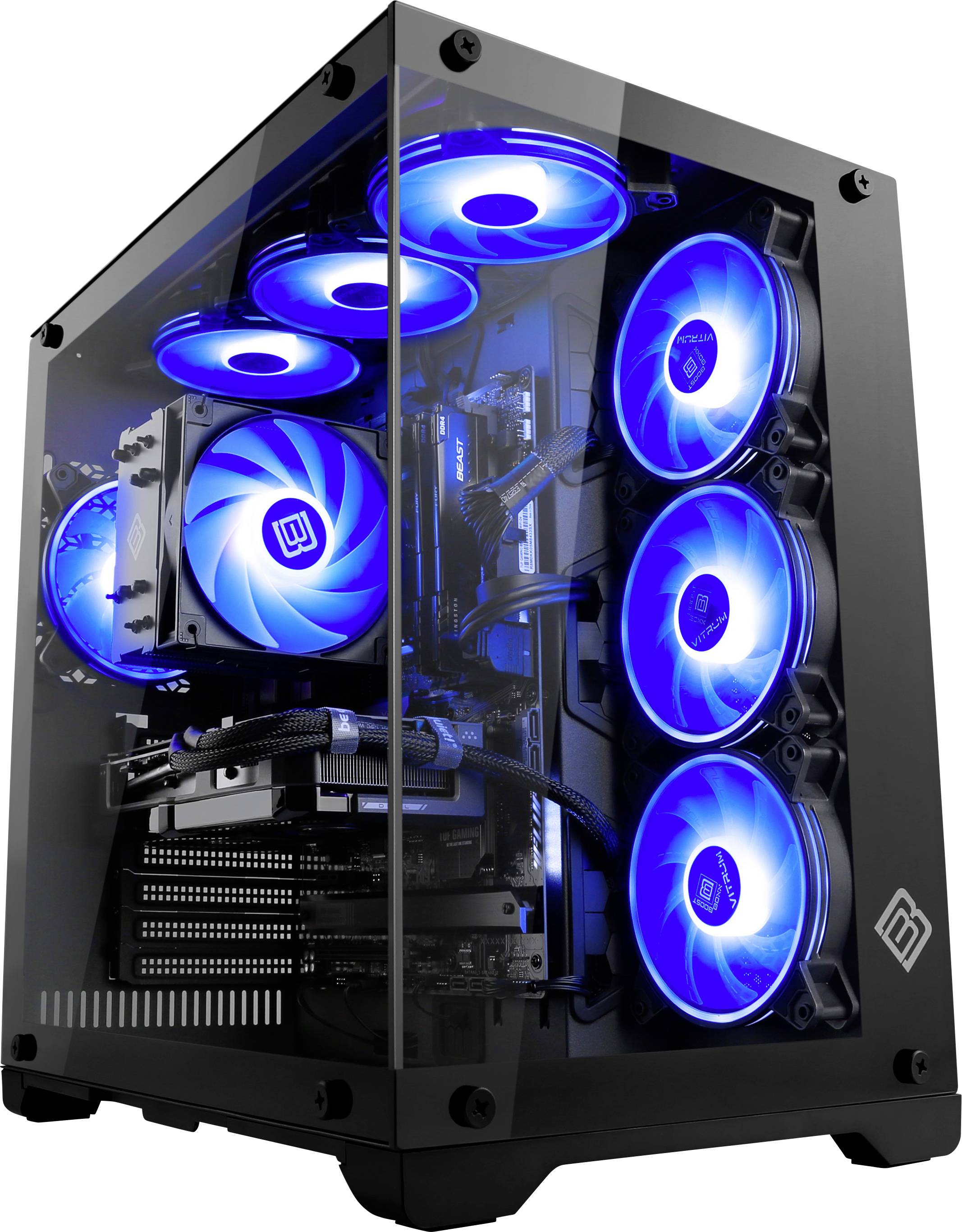 CSL Computer Gaming PC M12200H AMD Ryzen 5 8400F 4.7GHz 16GB RAM 1TB SSD AMD Radeon™ RX 9070 16GB GDDR6 94877