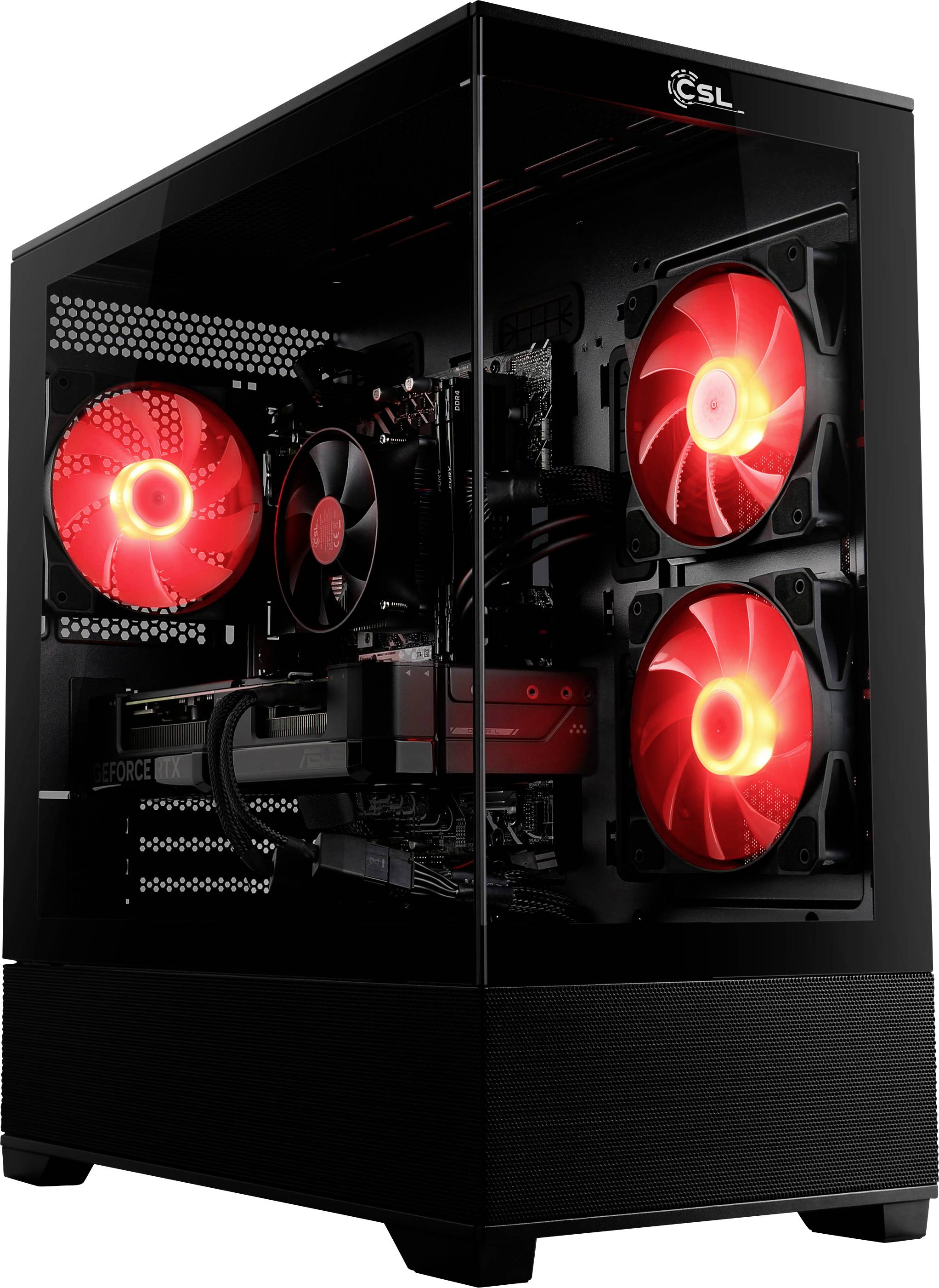 CSL Computer Gaming PC M12240H AMD Ryzen 7 8700F 5GHz 32GB RAM 1000GB SSD AMD Radeon™ RX 9070 16GB GDDR6 94883