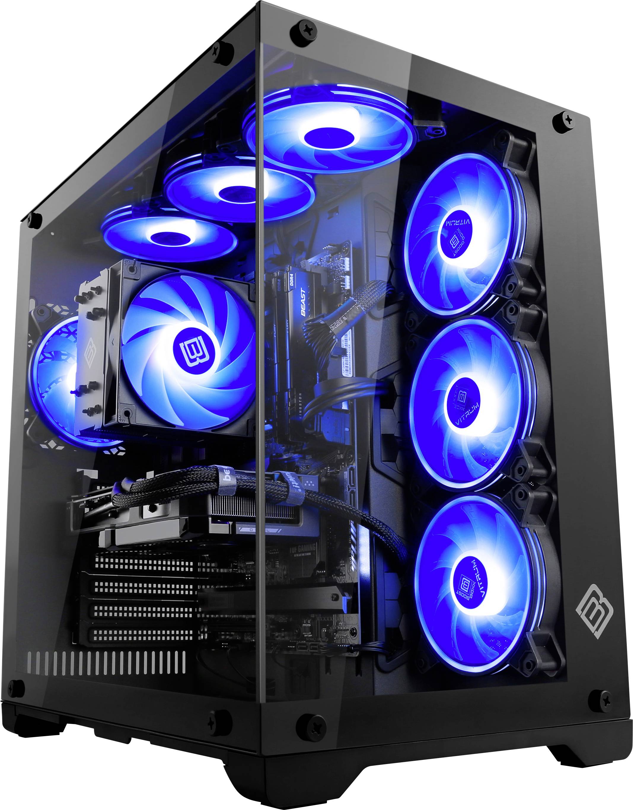 CSL Computer Gaming PC M12260H AMD Ryzen 7 8700F 5GHz 32GB RAM 2000GB SSD AMD Radeon™ RX 9070 16GB GDDR6 94894