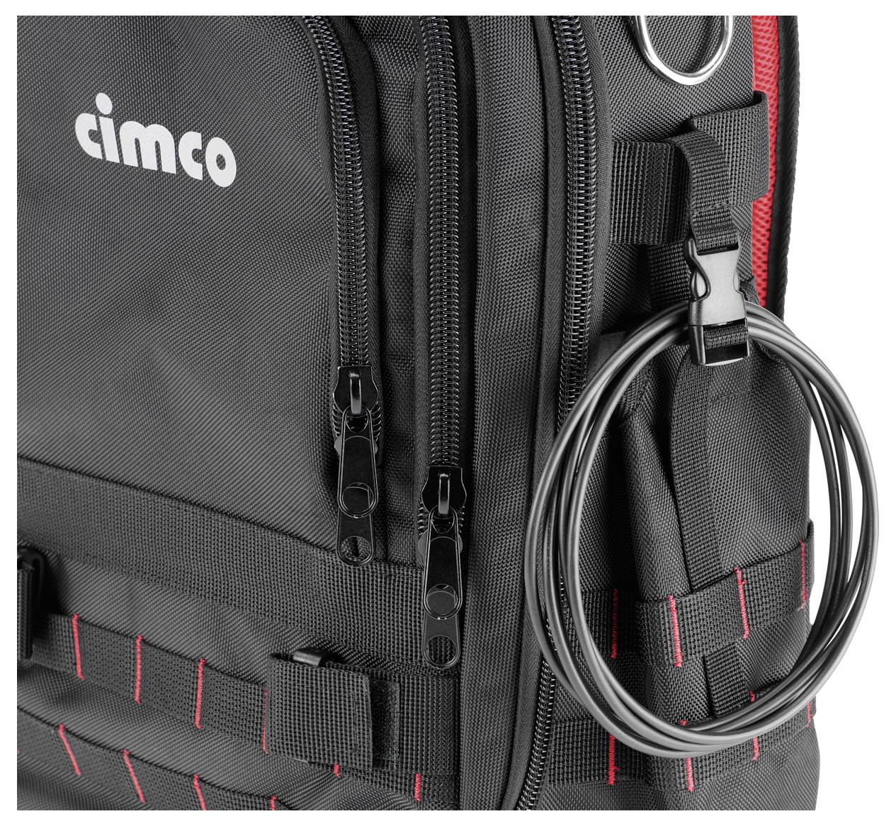 Cimco Werkzeug-Rucksack Ergo-XL30 electr. 170426 Werkzeugrucksack bestückt (L x B x H) 280 x 220 x 480 mm