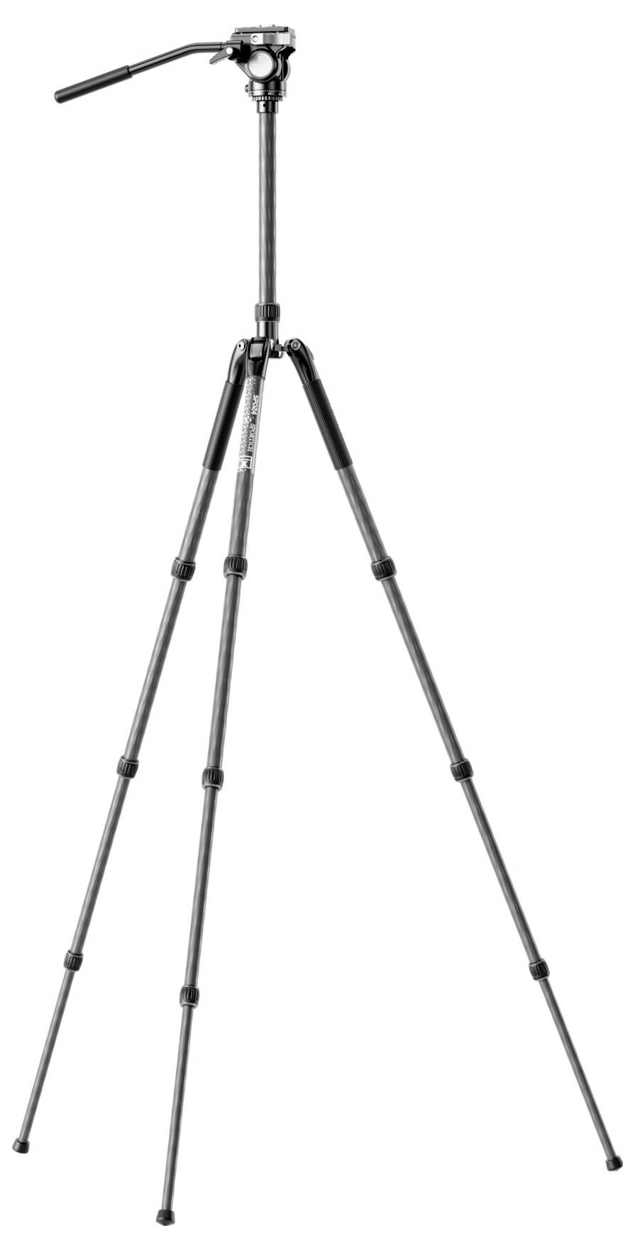 SIRUI Europe Sirui Sportich SP024 + B5X Carbon Dreibeinstativ 1/4 Zoll Arbeitshöhe=31 - 159cm Carbon inkl. Tasche