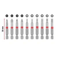 Einhell Karabiner Bit Set 10tlg 118623 Bit-Set 1/4" (6.3 mm), PH, PZ, TORX, Sechskant Einhell Karabiner Bit Set 10tlg 118623 Bit-Set 1/4" (6.3 mm), PH, PZ, TORX, Sechskant