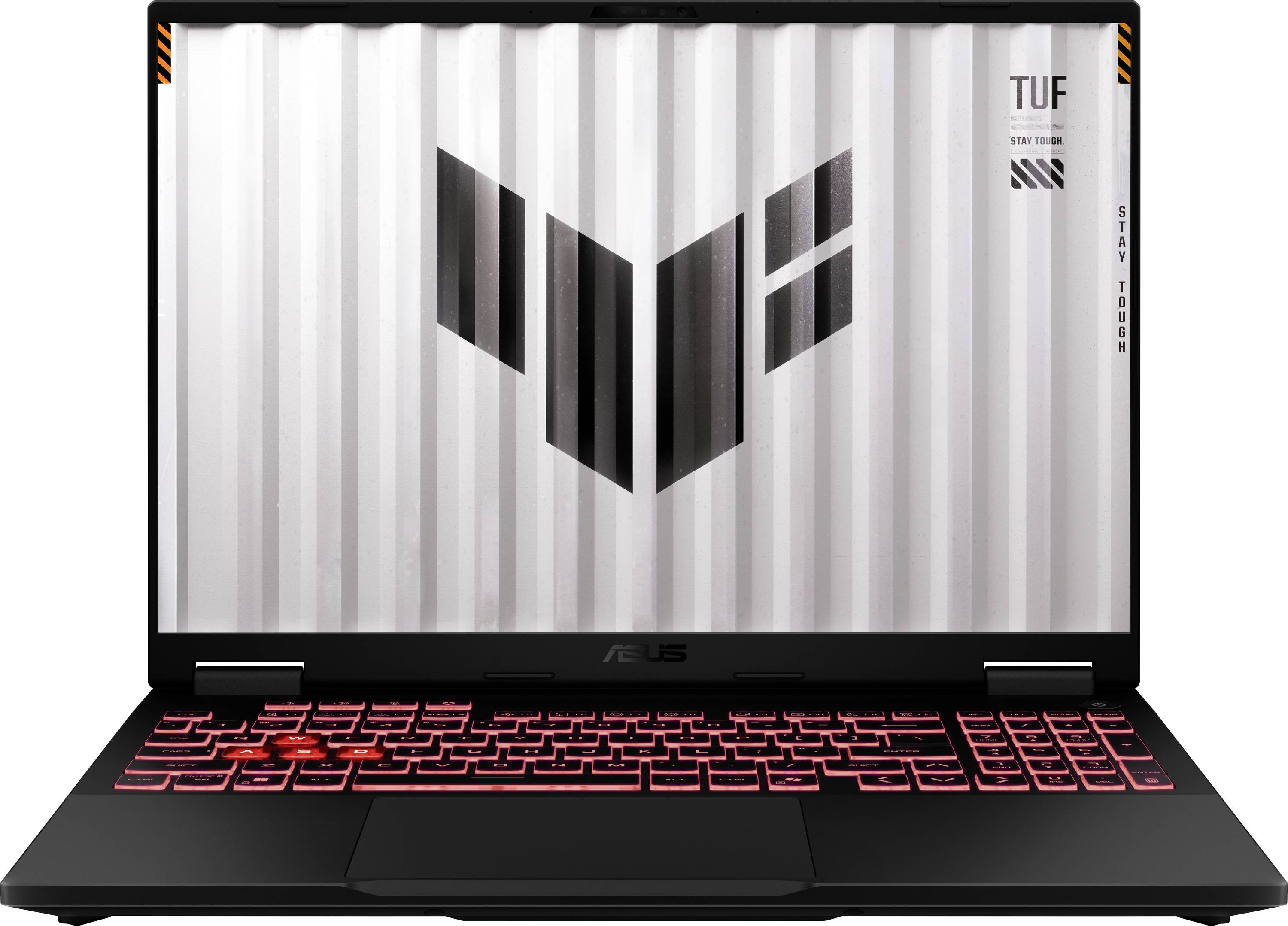 Asus Gaming Notebook TUF A16 40.6 cm (16 Zoll) WQXGA AMD Ryzen 7 260 8 GB RAM 1 TB SSD Deutsch, QWERTZ AMD Radeon 780M NVIDIA GeForce RTX 5070 GDD