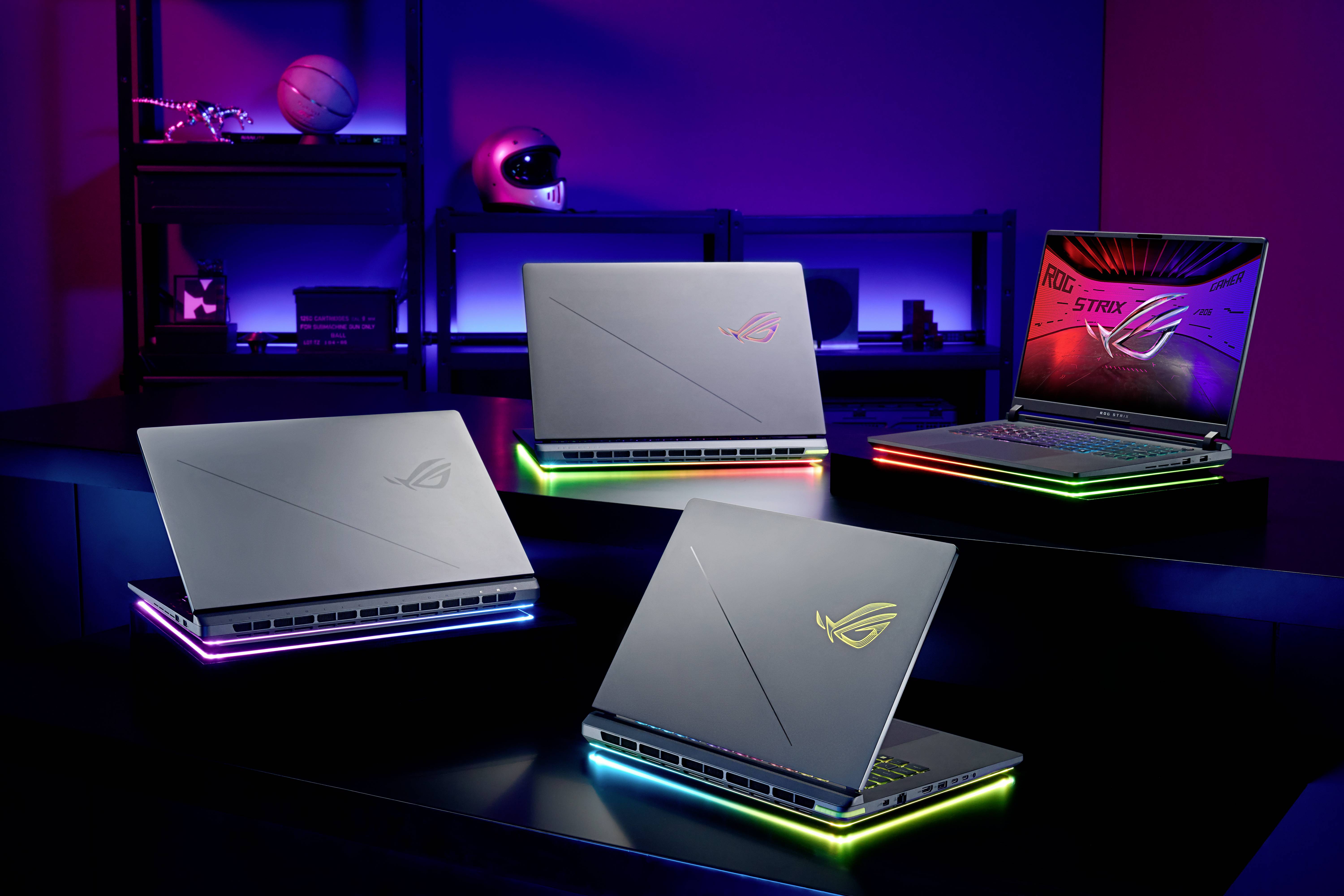 Asus Gaming Notebook ROG Strix G18 45.7 cm (18 Zoll) WUXGA AMD Ryzen 9 8940HX 8 GB RAM 1 TB SSD Deutsch, QWERTZ AMD Radeon 610M NVIDIA GeForce RTX