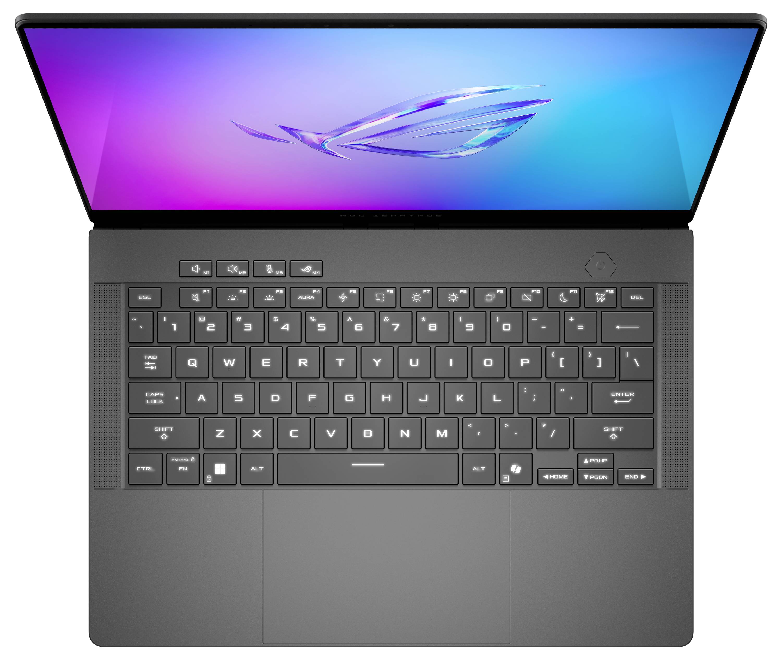Asus Notebook ROG Zephyrus G14 35.6 cm (14 Zoll) WQXGA+ AMD Ryzen 9 270 8 GB RAM 1 TB SSD Deutsch, QWERTZ NVIDIA GeForce RTX 5060 GDDR7 Grau 90
