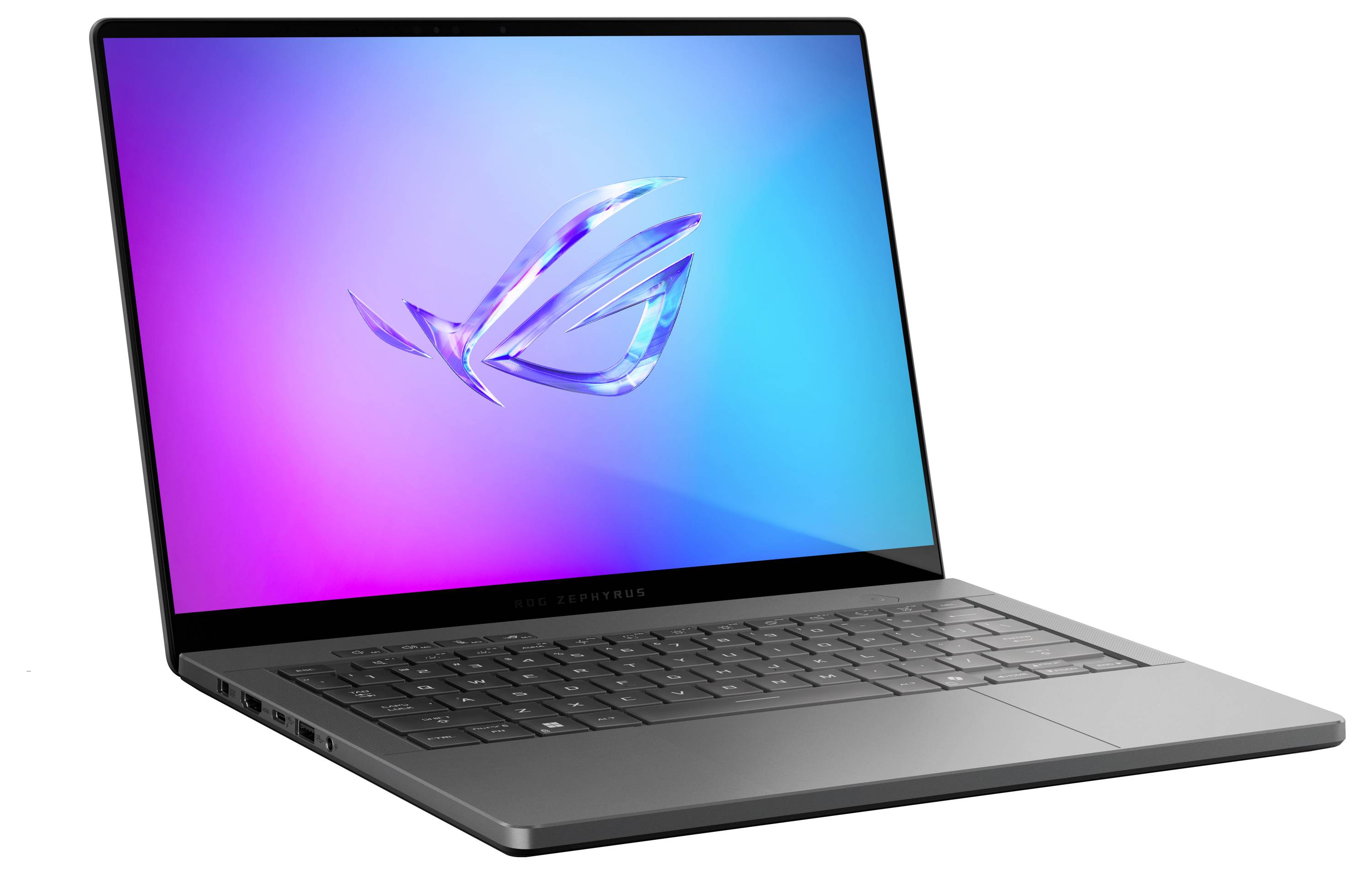 Asus Notebook ROG Zephyrus G14 35.6 cm (14 Zoll) WQXGA+ AMD Ryzen 9 270 8 GB RAM 1 TB SSD Deutsch, QWERTZ NVIDIA GeForce RTX 5060 GDDR7 Grau 90