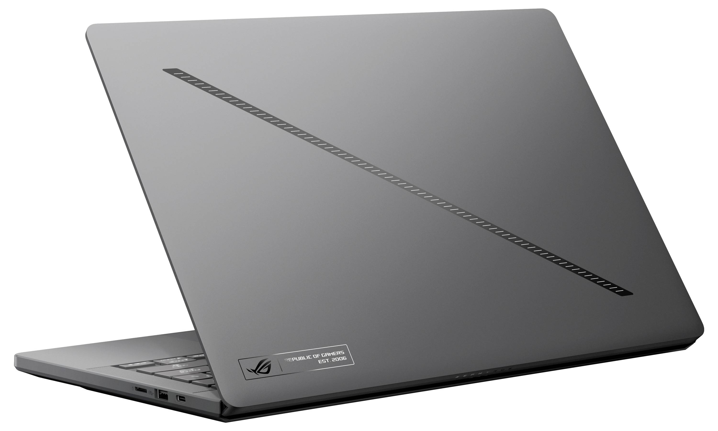 Asus Notebook ROG Zephyrus G14 35.6 cm (14 Zoll) WQXGA+ AMD Ryzen 9 270 8 GB RAM 1 TB SSD Deutsch, QWERTZ NVIDIA GeForce RTX 5060 GDDR7 Grau 90