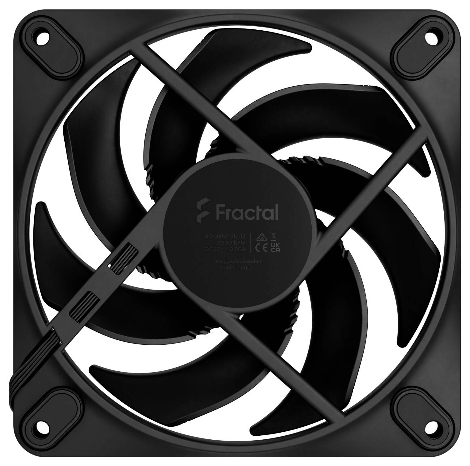 Fractal Design FD-F-MO1-1201 PC-Gehäuse-Lüfter Schwarz