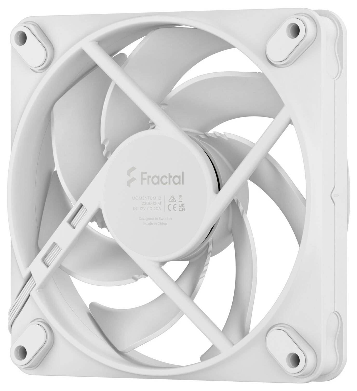 Fractal Design FD-F-MO1-1202 PC-Gehäuse-Lüfter Weiß