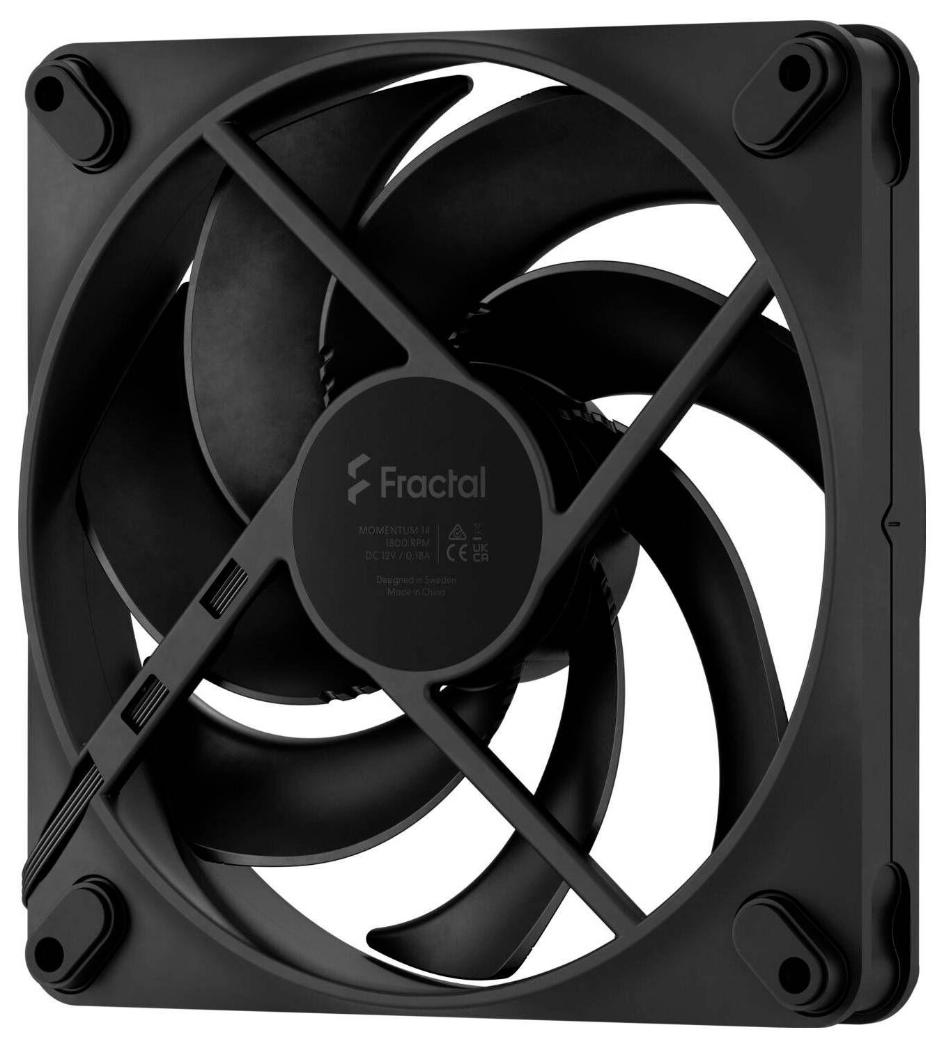 Fractal Design FD-F-MO1-1401 PC-Gehäuse-Lüfter Schwarz