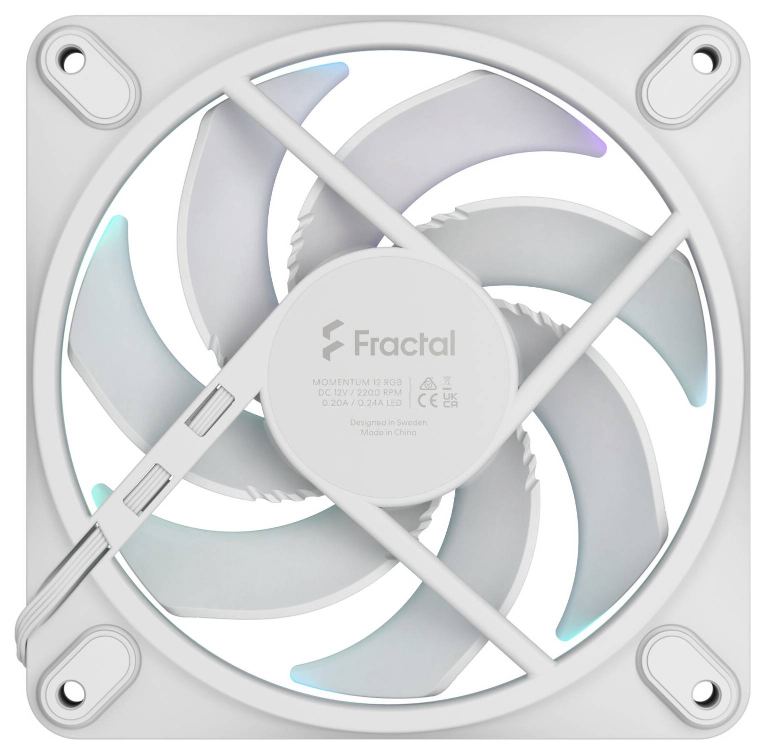 Fractal Design FD-F-MR1-1202 PC-Gehäuse-Lüfter Weiß