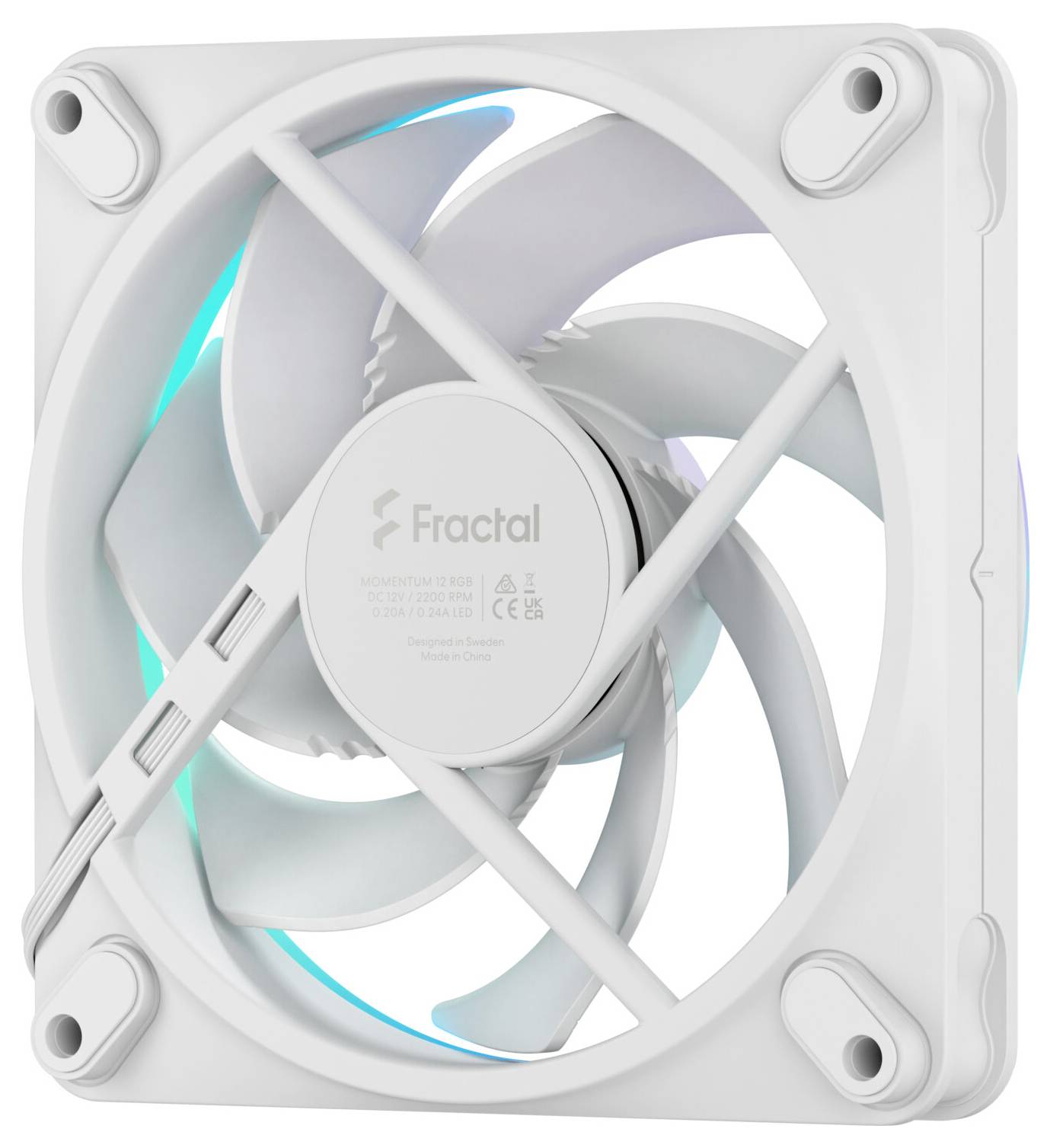 Fractal Design FD-F-MR1-1202 PC-Gehäuse-Lüfter Weiß