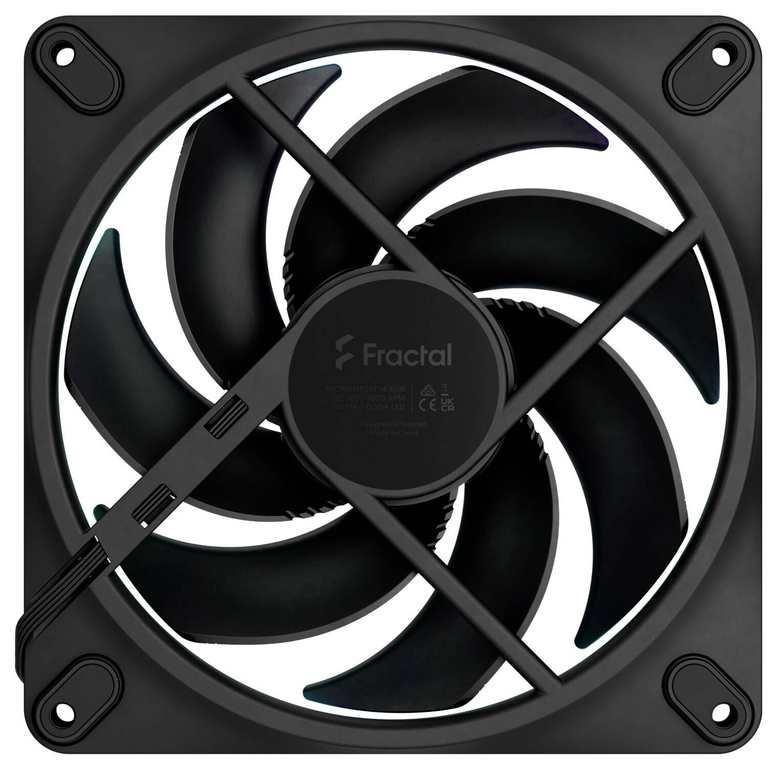 Fractal Design FD-F-MR1-1401 PC-Gehäuse-Lüfter Schwarz